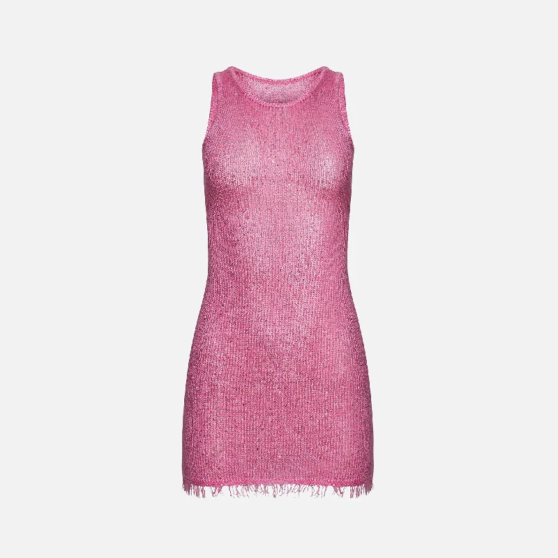 Asta Resort Natlaia Dress - Azaelia Sequin Pink