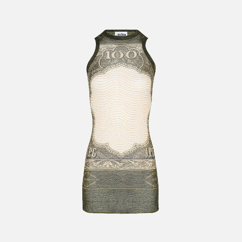 Jean Paul Gaultier Mesh Sleeveless Dress - Cartouche