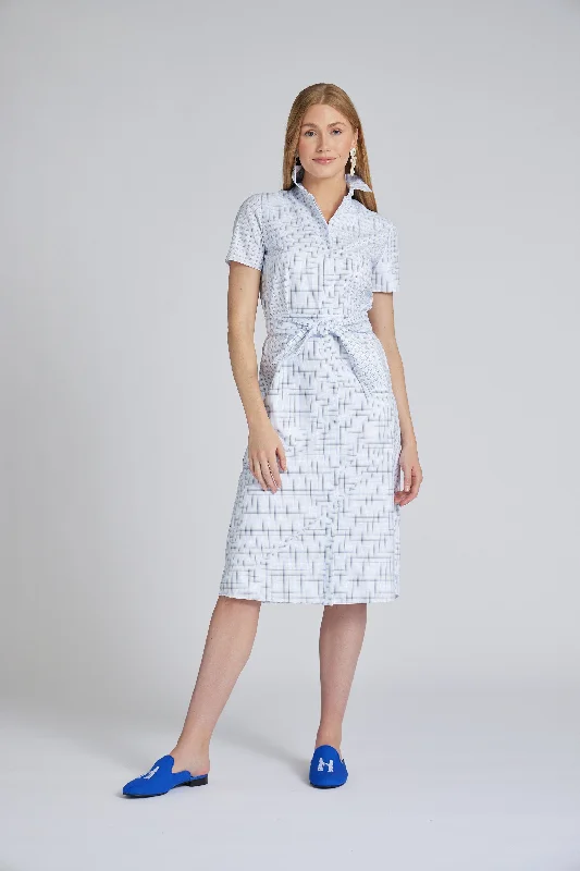 Kate Dress Long Plaid