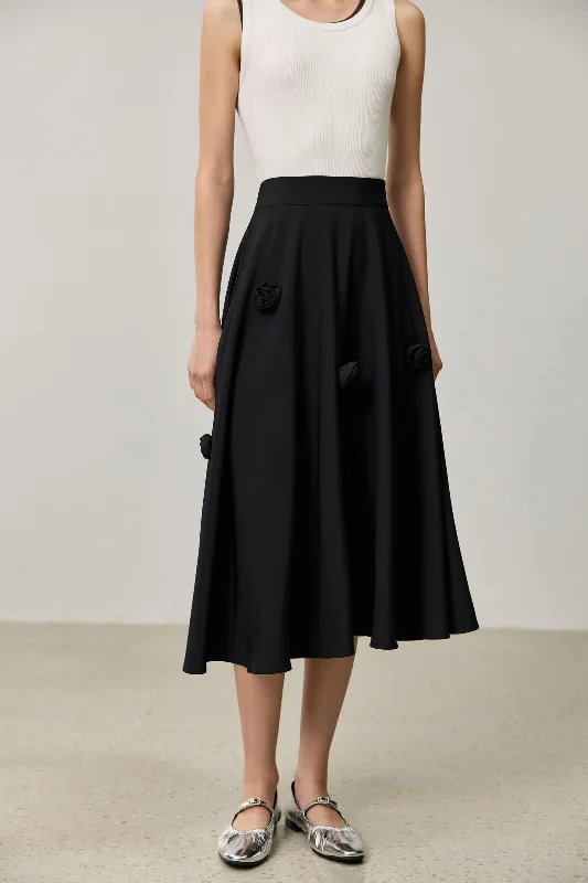 LILY Elegant Rose Skirt