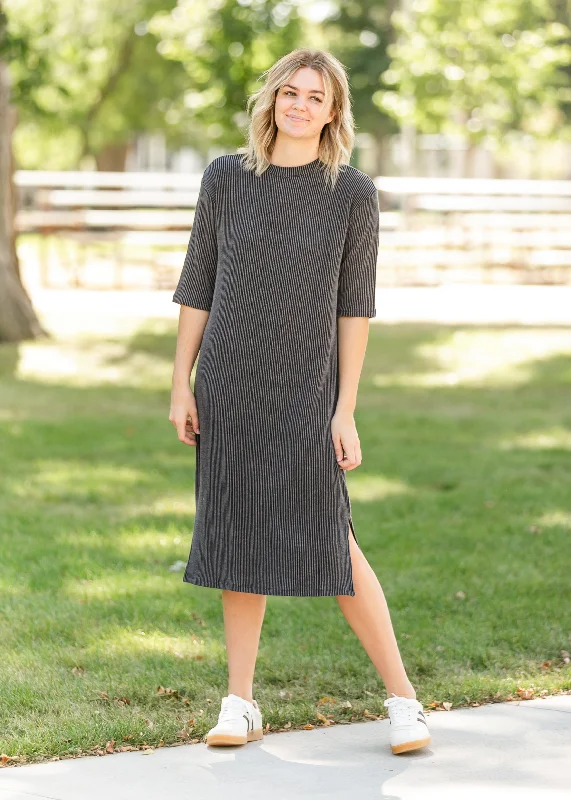 Round Neck Half Sleeve Dress