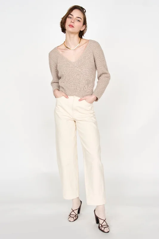 Bellagio Sweater in Taupe