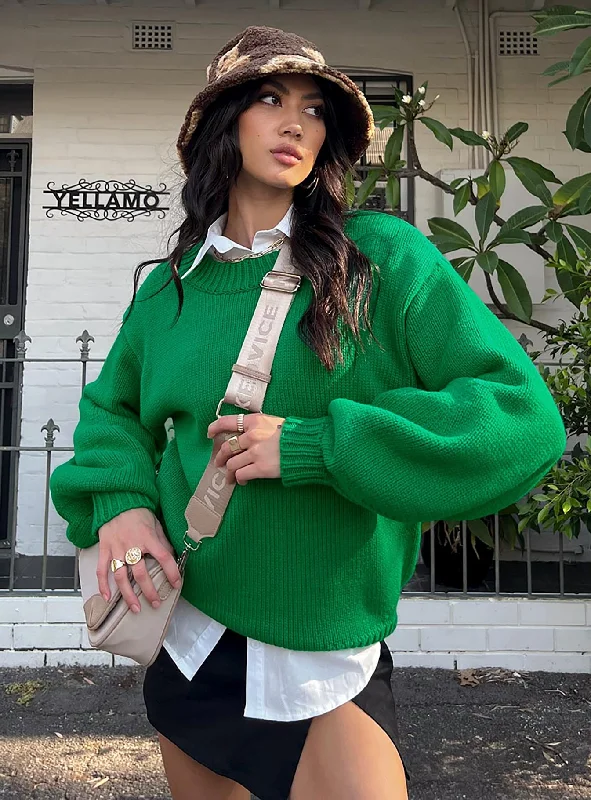 Harmony Sweater Green