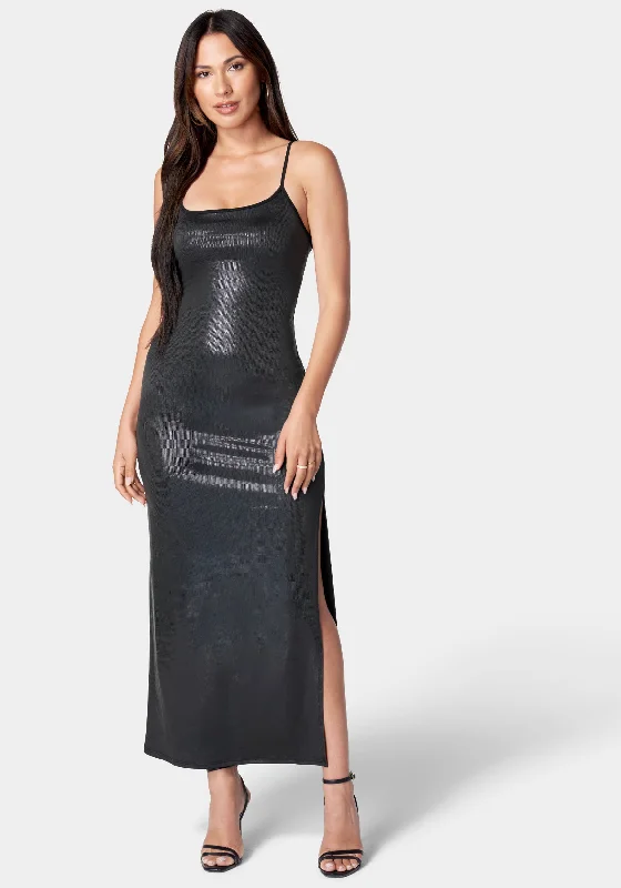 Hologram Maxi Dress