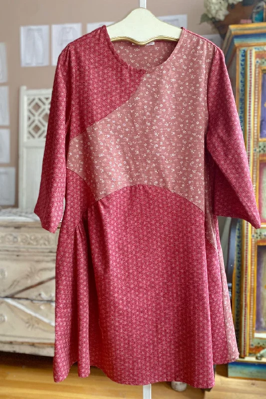 Seamed Tunic Dress