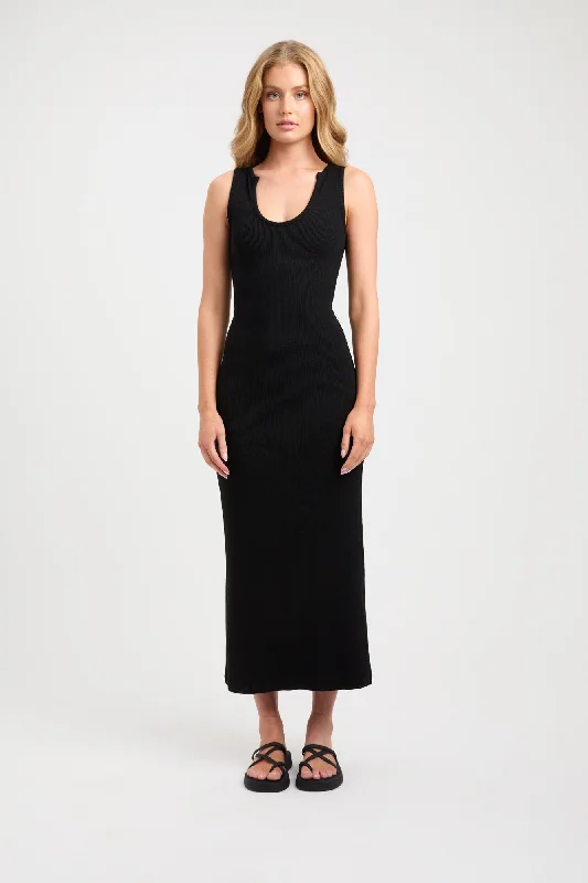 Tate Scoop Midi Dress